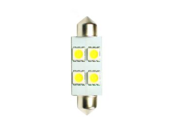 LED gaismas spuldze C5W Basic (blisters, 2 gab.) 12V, Balts, 0,96W