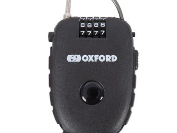 Pretaizdzīšanas slēdzene ar kodu Retra OXFORD krāsa melna 750mm