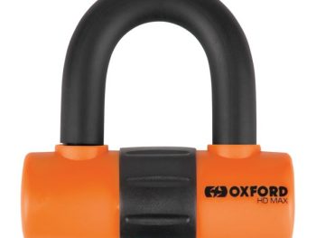 Pretaizdzīšanas slēdzene HD MAX OXFORD krāsa oranža 14mm