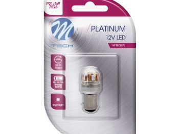 LED gaismas spuldze (Blisters 1 gab.) PR21/5W 12/ BAY15D, Sarkana