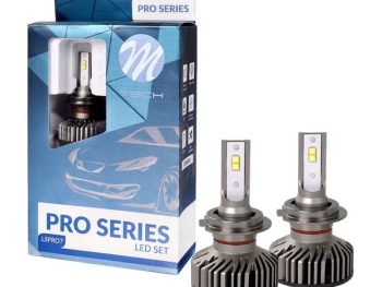 LED gaismas spuldze (Komplekts 2 gab.) H7 12V 40W, Balts 5700K