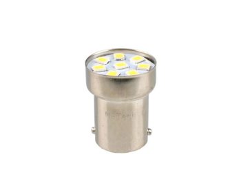 LED gaismas spuldze P21W Basic (blisters, 2 gab.) 12V, Balts, 1,2W, BA15S
