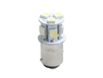 LED gaismas spuldze P21/5W Heavy Duty (blisters, 2 gab.) Balts, 1,9W, BAY15D