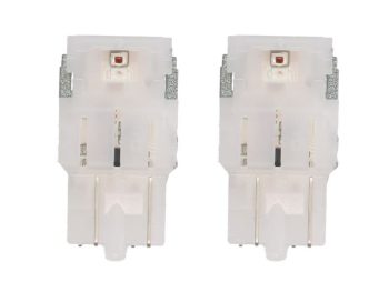 LED gaismas spuldze (Blisters 2 gab.) P21/5W 12V 1,75W W3X16Q SL, Sarkana