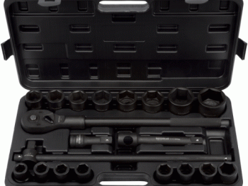 Triecieninstrumentu komplekts, 20 gab., 3/4"DR AMIO-39830