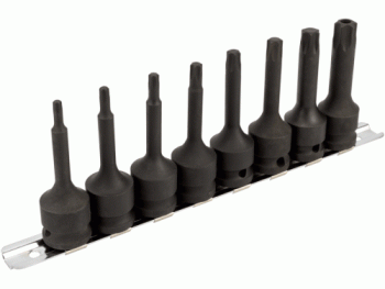 Torx uzgaļu komplekts 1/2" AMIO-40180