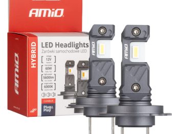 LED H7 H18 priekšējie lukturi Hybrid sērija Canbus 60W AMIO-04115