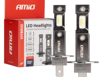 LED H1 priekšējie lukturi Hybrid sērija Canbus 60W AMIO-04112