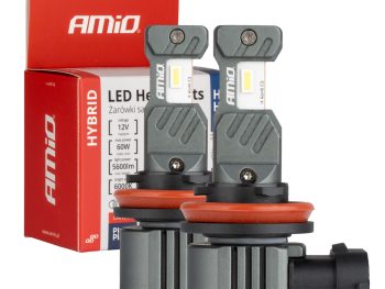 LED H8/H9/H11/H16 priekšējie lukturi Hybrid sērija Canbus 60W AMIO-04116