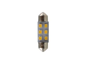 LED gaismas spuldze C5W Heavy Duty (blisters, 2 gab.) Balts, 0,63W
