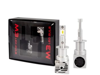LED gaismas spuldze (Komplekts 2 gab.) H1 12/24V 50W, Balts 6500K
