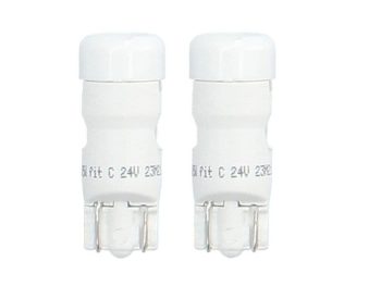LED gaismas spuldze (Blisters 2 gab.) LED 24V 1W W2,1X9,5D Pro7000 SI, cool 6000K