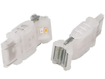 LED gaismas spuldze (Blisters 2 gab.) 12V 1,3W W2,5X16Q SL, amber
