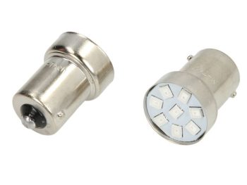 LED gaismas spuldze R5W Heavy Duty (blisters, 2 gab.) Sarkana, 0,9W, BA15S