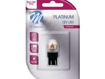 LED gaismas spuldze (Blisters 1 gab.) W21/5W 12/ Platinum, Sarkana