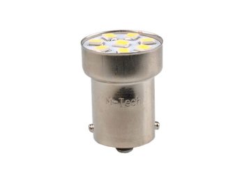 LED gaismas spuldze R5W Heavy Duty (blisters, 2 gab.) Balts, 0,9W, BA15S