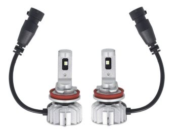 LED gaismas spuldze (Komplekts 2 gab.) H8 12V 7W PGJ19-1 NIGHT BREAKER LED SMART, Balts 6000K