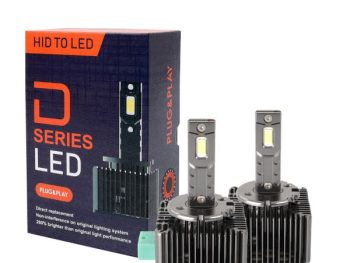 LED gaismas spuldze (Komplekts 2 gab.) D3S 12/24V 35W, Balts 6000K