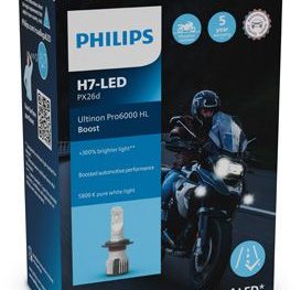 LED light bulb (Kartona kaste 1 gab.) H7 12V 16W for motorcycles Pro6000 HL Boost 5800K