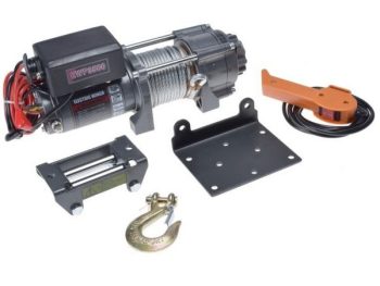 ATV vinčas komplekts ar metāla trosi 3500/1588 lbs/kg 12V
