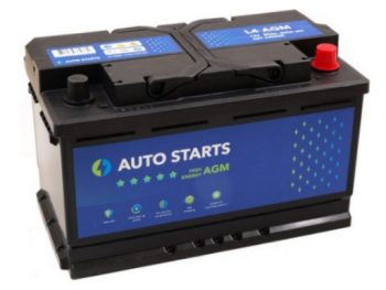 Akumulators START&STOP 80Ah 800A 12V AGM AUTO STARTS HIGH ENERGY