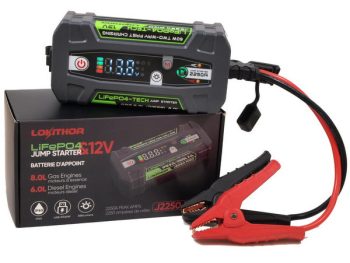 Būsteris, auto piedarbināšanas iekārta 2250A LOKITHOR Power banka (BOOSTER)