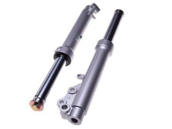 Priekšējo amortizatoru komplekts motorolleriem, štoks 31mm, L-432mm