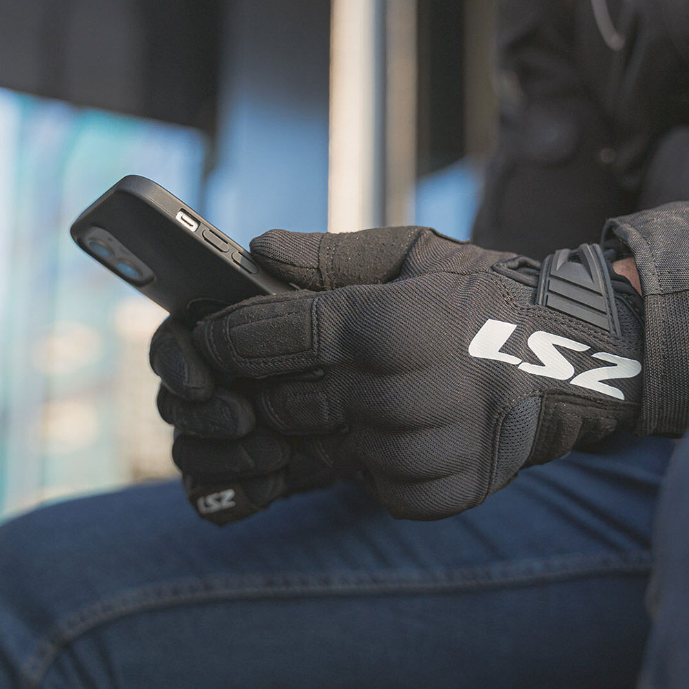LS2 Silva vīriešu moto cimdi - melni LS2 Silva vīriešu moto cimdi - melni - Image 4