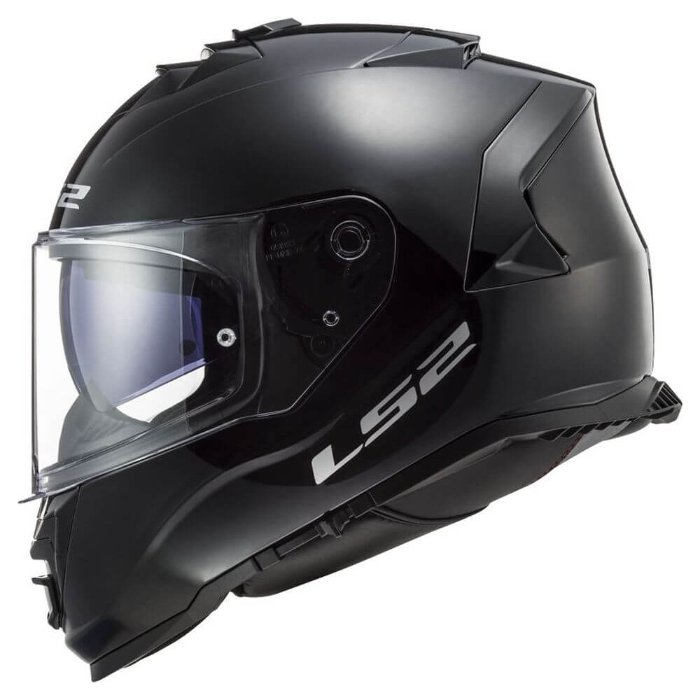 LS2 FF800 STORM II SOLID, MOTO ĶIVERE, melna matēta LS2 FF800 STORM II SOLID, MOTO ĶIVERE, melna matēta - Image 2