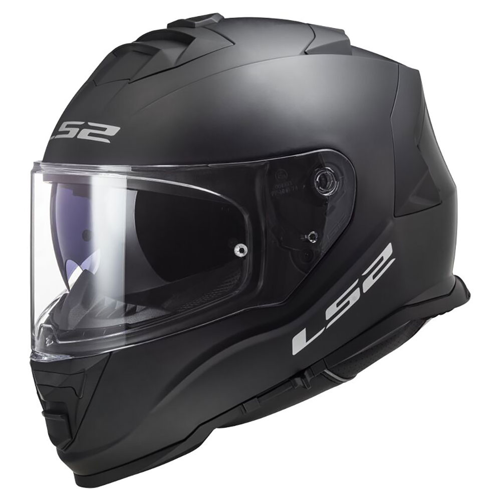 LS2 FF800 STORM II SOLID, MOTO ĶIVERE, melna matēta LS2 FF800 STORM II SOLID, MOTO ĶIVERE, melna matēta