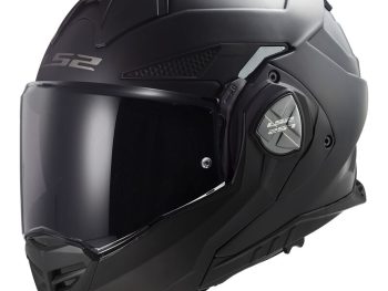 LS2 FF901 ADVANT X SOLID, MOTO ĶIVERE, melna matēta