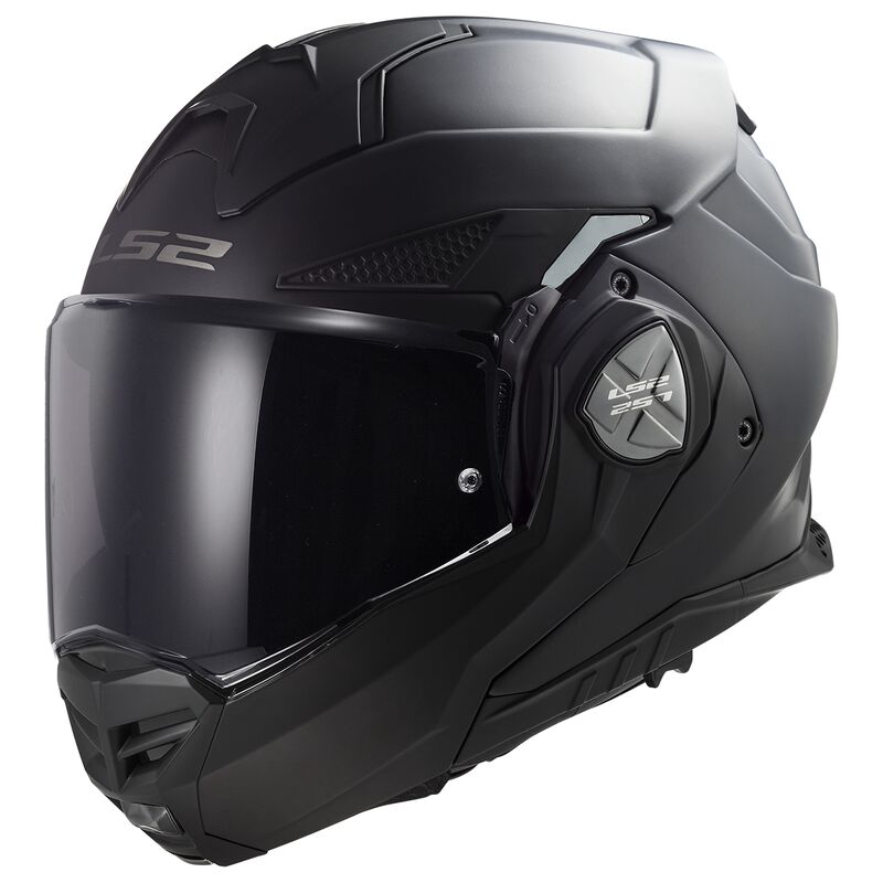 LS2 FF901 ADVANT X SOLID, MOTO ĶIVERE, melna matēta LS2 FF901 ADVANT X SOLID, MOTO ĶIVERE, melna matēta