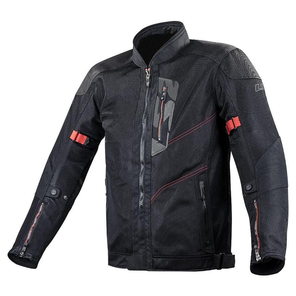 LS2 Alba VĪRIEŠU MOTO JAKA - melna LS2 Alba VĪRIEŠU MOTO JAKA - melna