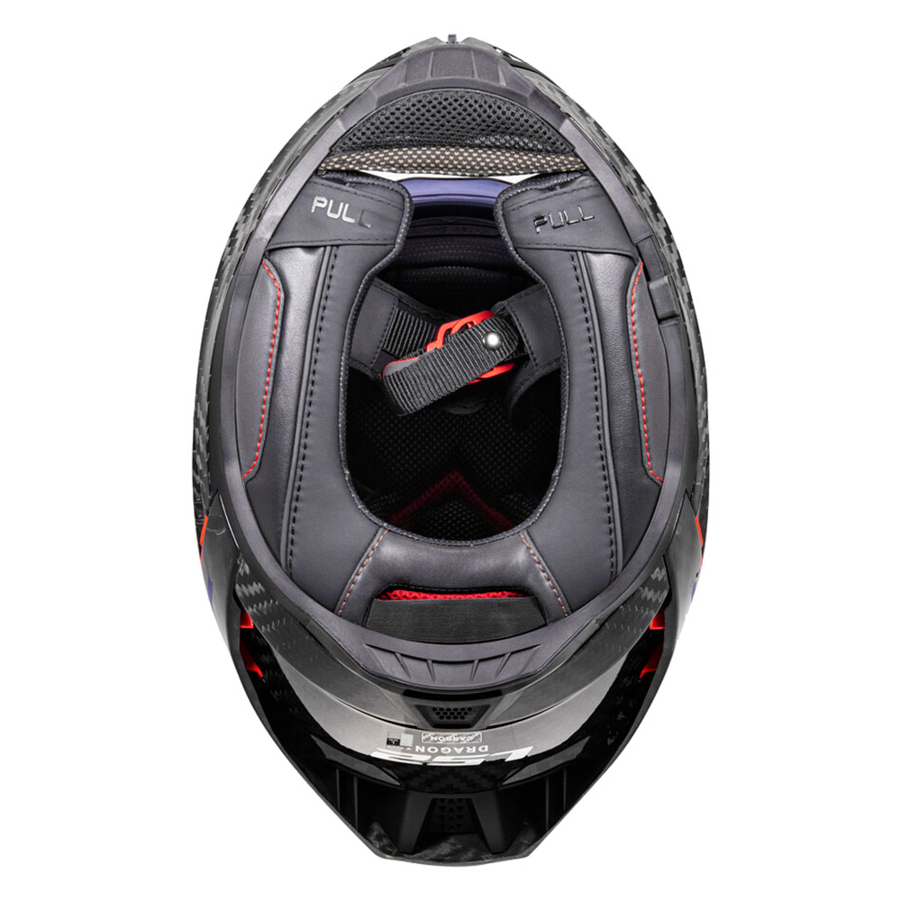 LS2 FF807 DRAGON, MOTO ĶIVERE, Carbon matēta LS2 FF807 DRAGON, MOTO ĶIVERE, Carbon matēta - Image 4