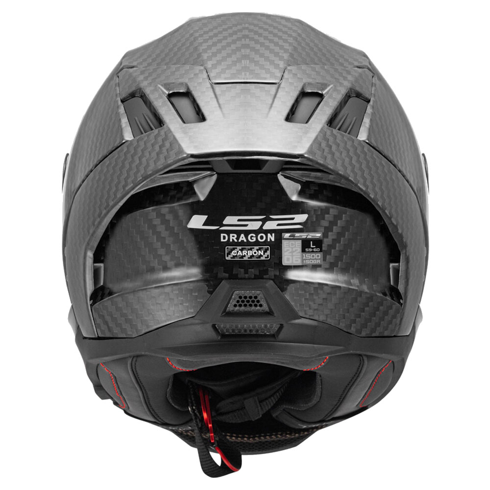 LS2 FF807 DRAGON, MOTO ĶIVERE, Carbon matēta LS2 FF807 DRAGON, MOTO ĶIVERE, Carbon matēta - Image 6