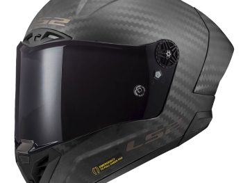 LS2 FF805 THUNDER C GP AERO Carbon, MOTO ĶIVERE, – melna matēta