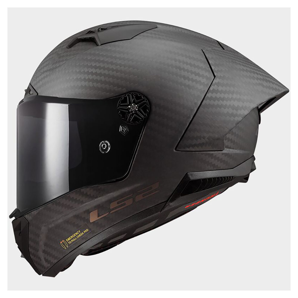 LS2 FF805 THUNDER C GP AERO Carbon, MOTO ĶIVERE, – melna matēta LS2 FF805 THUNDER C GP AERO Carbon, MOTO ĶIVERE, – melna matēta - Image 2