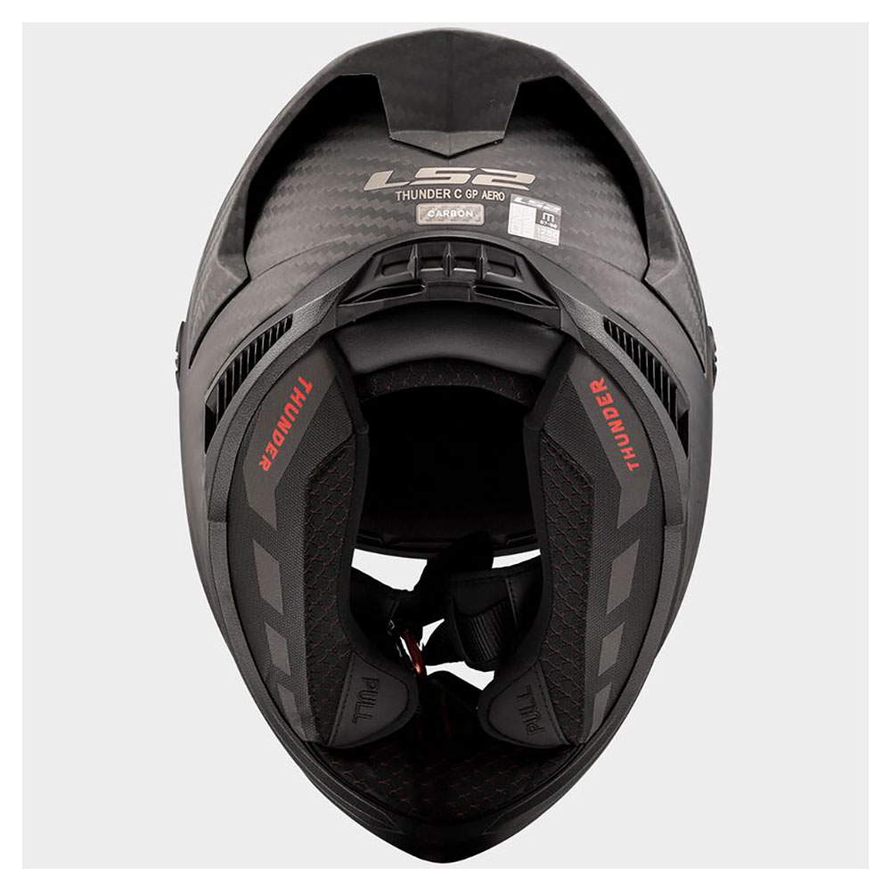 LS2 FF805 THUNDER C GP AERO Carbon, MOTO ĶIVERE, – melna matēta LS2 FF805 THUNDER C GP AERO Carbon, MOTO ĶIVERE, – melna matēta - Image 3