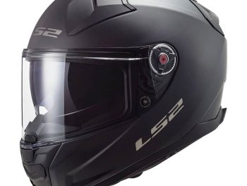 LS2 FF811 VECTOR II SOLID, MOTO ĶIVERE, melna matēta