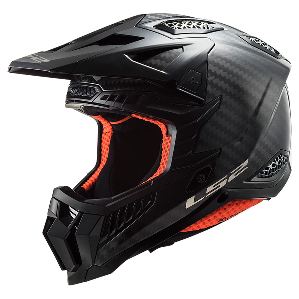 LS2 MX703 C X-FORCE, MOTO ĶIVERE, spīdīga Carbon LS2 MX703 C X-FORCE, MOTO ĶIVERE, spīdīga Carbon