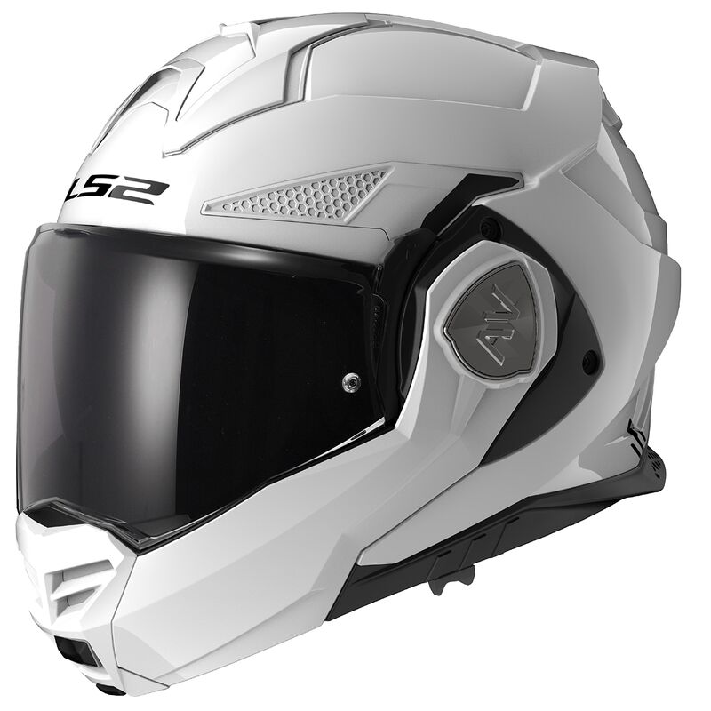 LS2 FF901 ADVANT X SOLID, MOTO ĶIVERE, Balta LS2 FF901 ADVANT X SOLID, MOTO ĶIVERE, Balta
