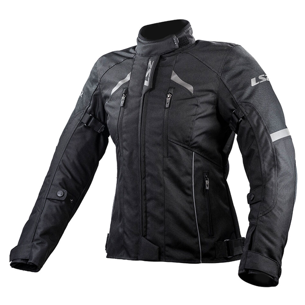 LS2 Serra Evo Lady sieviešu moto jaka - melna LS2 Serra Evo Lady sieviešu moto jaka - melna