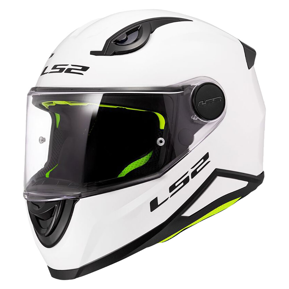 LS2 FF812 KID SOLID, MOTO ĶIVERE, spīdīgi balta LS2 FF812 KID SOLID, MOTO ĶIVERE, spīdīgi balta