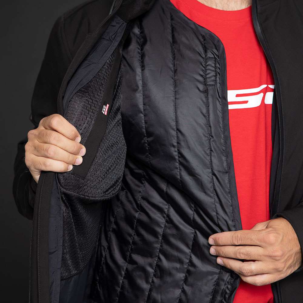 LS2 BOLTON vīriešu moto jaka softshell - melna LS2 BOLTON vīriešu moto jaka softshell - melna - Image 2