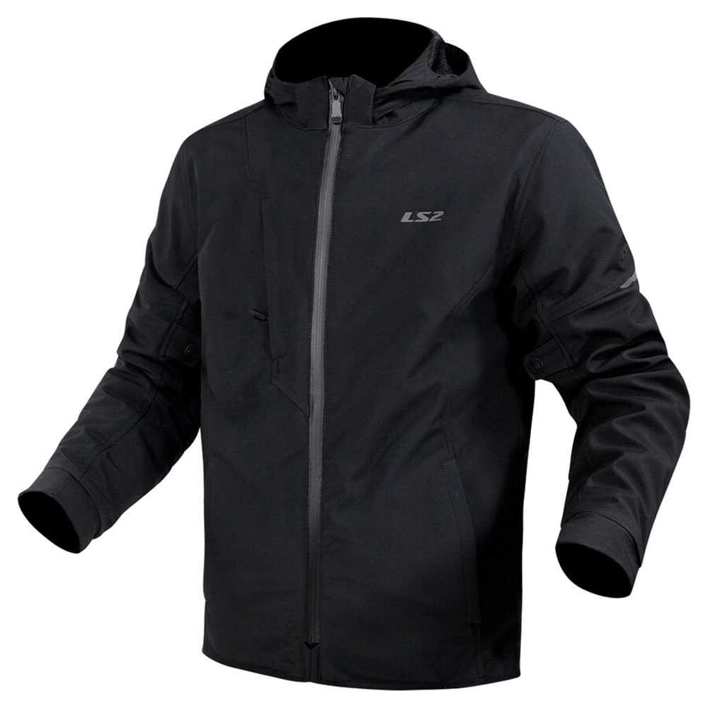 LS2 BOLTON vīriešu moto jaka softshell - melna LS2 BOLTON vīriešu moto jaka softshell - melna