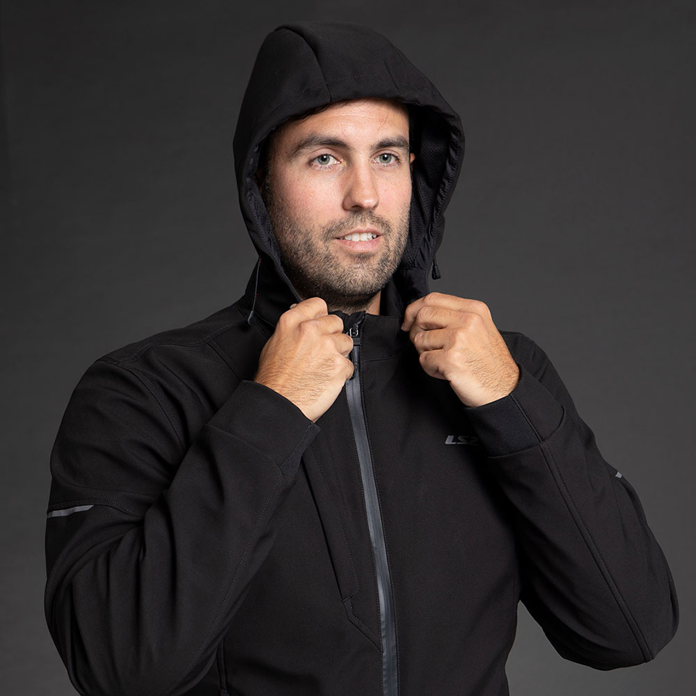 LS2 BOLTON vīriešu moto jaka softshell - melna LS2 BOLTON vīriešu moto jaka softshell - melna - Image 7