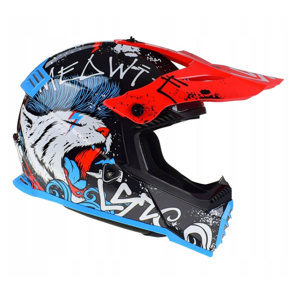 LS2 MX437 FAST II MINI STARMAW, MOTO ĶIVERE, Melna LS2 MX437 FAST II MINI STARMAW, MOTO ĶIVERE, Melna - Image 10