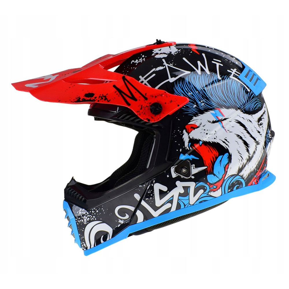LS2 MX437 FAST II MINI STARMAW, MOTO ĶIVERE, Melna LS2 MX437 FAST II MINI STARMAW, MOTO ĶIVERE, Melna - Image 11