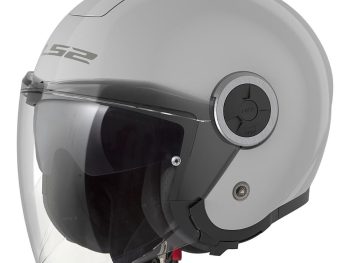LS2 OF620 CLASSY SOLID, MOTO ĶIVERE, pērļu pelēka