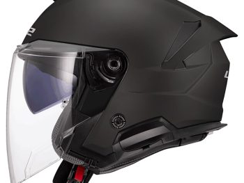 LS2 OF618 VERSO II SOLID, MOTO ĶIVERE, matēti melna